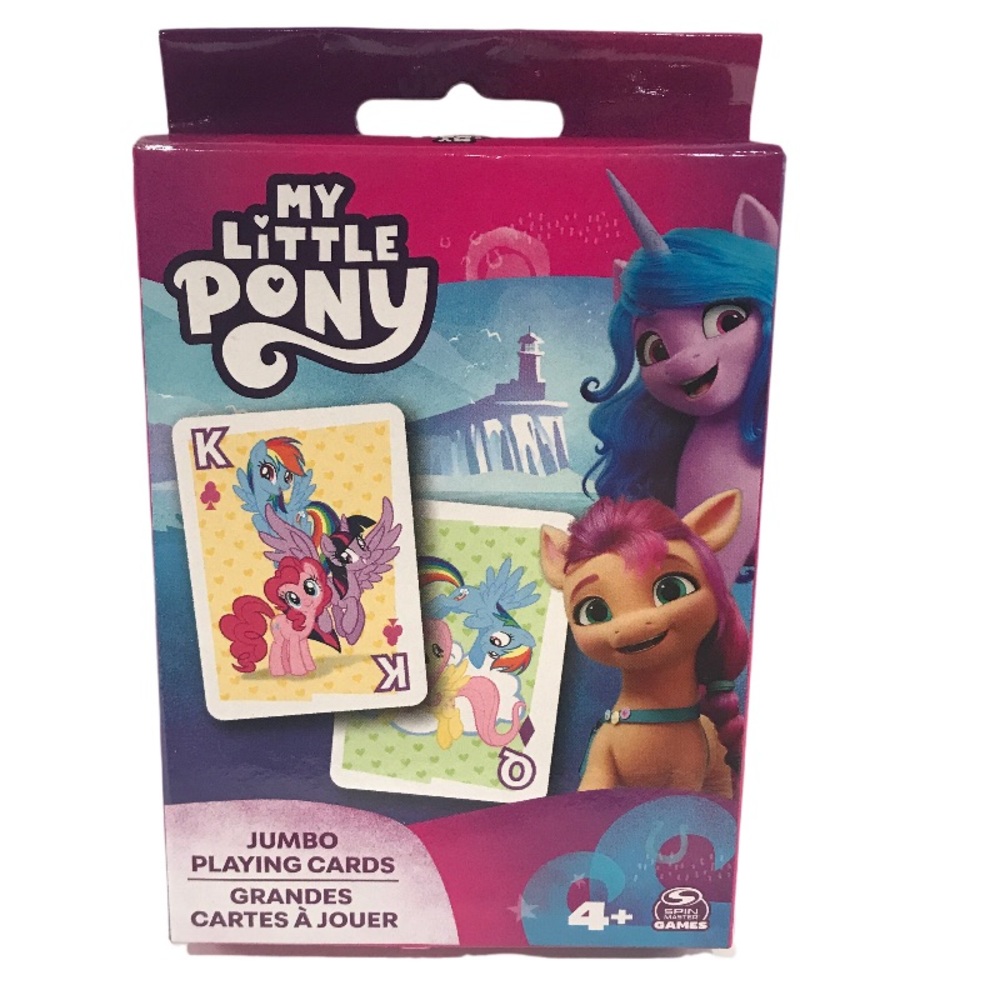 ⭐️Free⭐️With Purchase My Little Pony Jumbo Playing Cards Please Add To Bundle